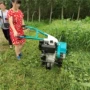 轮式手扶农用柴油碎草机