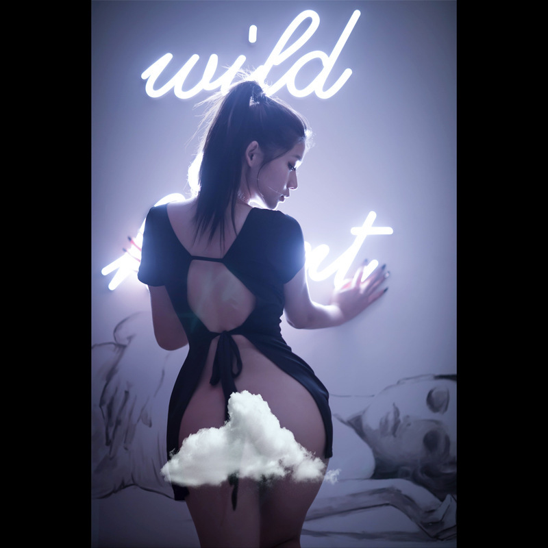 Sexy Lingerie Set for Maid Service, Outdoor Revealing Outfit, Sexy Backless Dress, Temptation Uniform