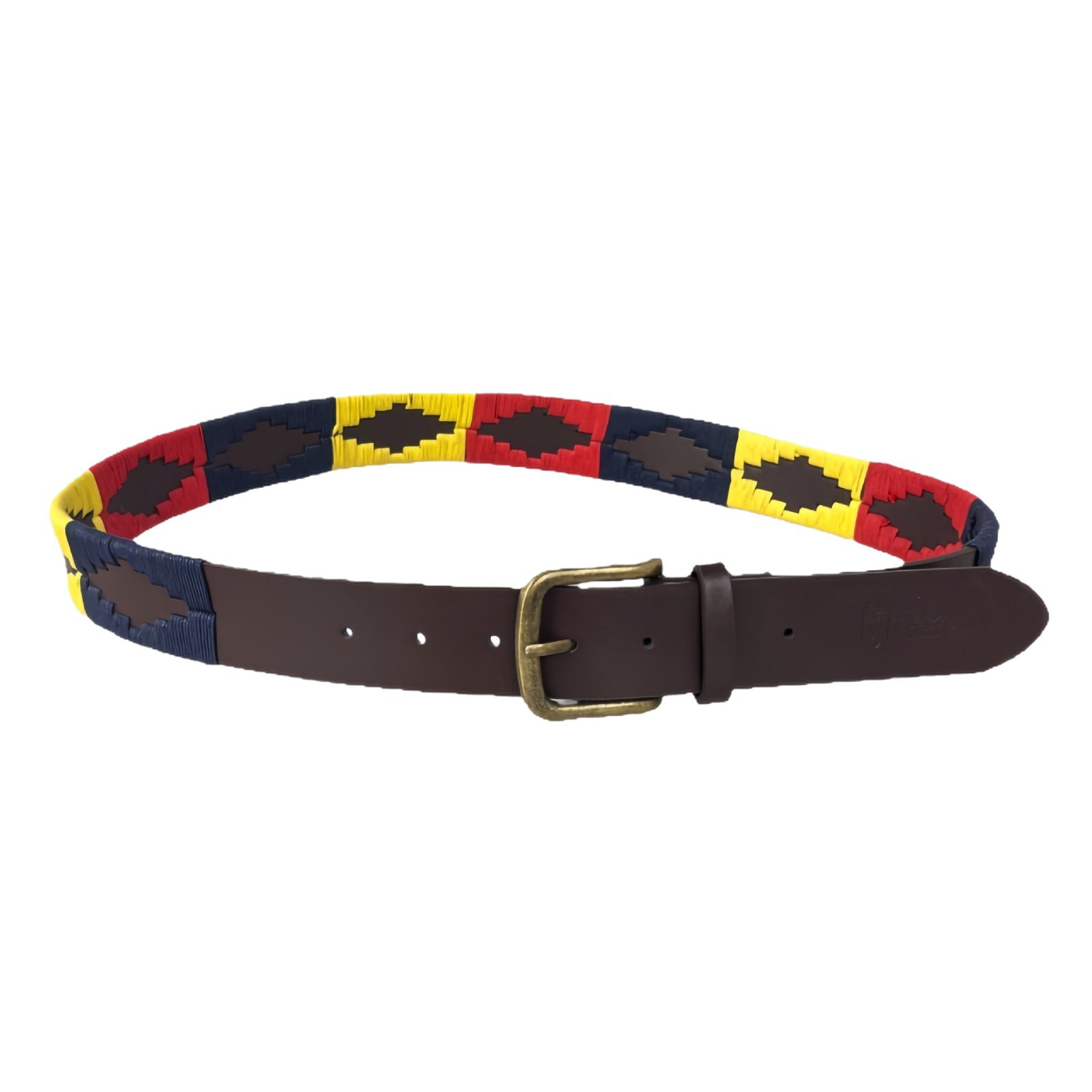 Cinturón equestre transfronterizo de venta caliente tejido a mano puro cinturón deportivo al aire libre multicolor cinturón de golf al aire libre