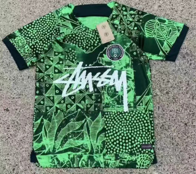 Stussy Jersey Brasil Flamengo Italia Edición conmemorativa Portugal París Francia Uniforme de fútbol