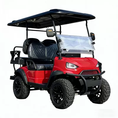 Elektrikli qolf avtomobilləri Enclosed Electric Sightseeing Cars, Golf Carts - 6-golf-carts