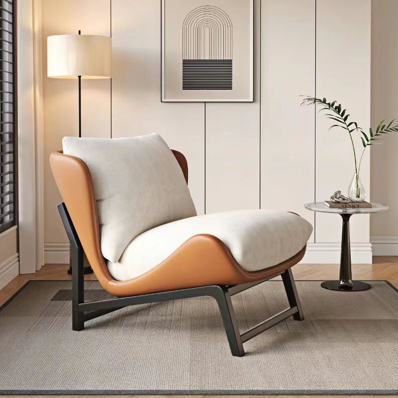 Sofá italiano de lujo minimalista sala de estar dormitorio simple oficina hotel dormitorio principal sofá relajado sofá ocio