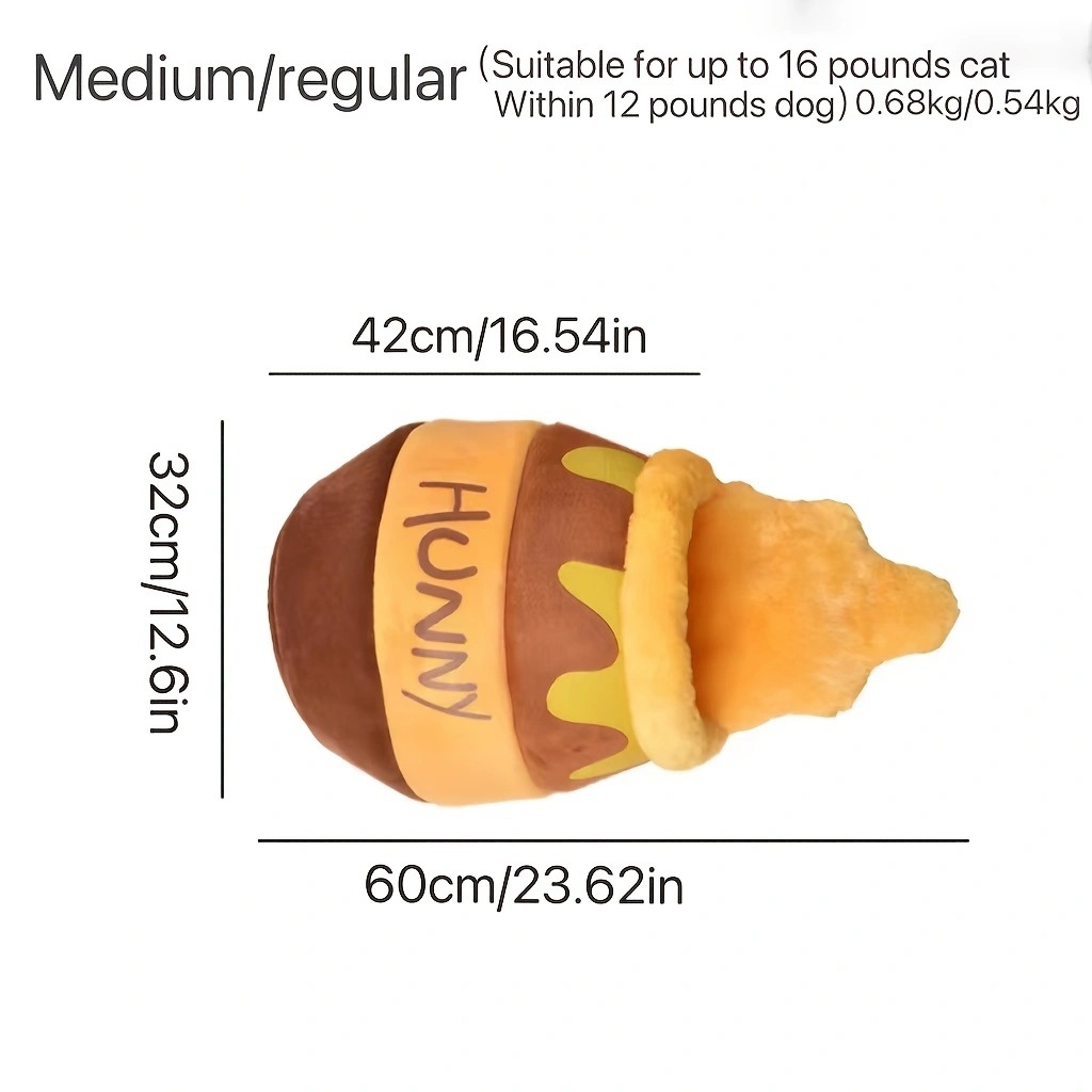 Panier pour chat et chien forme pot de miel maison cocooning_voghion.com