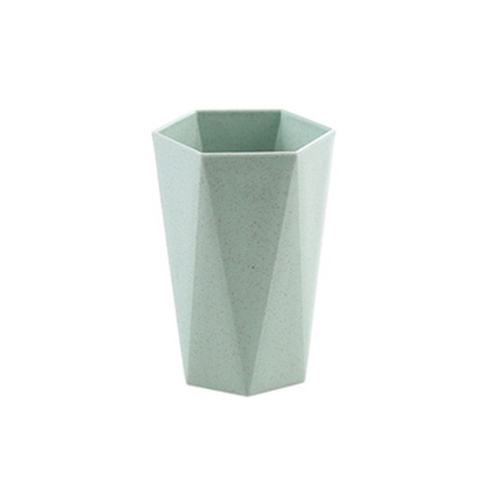 Set de gobelets à dents en paille de blé support diamant maison_voghion.com