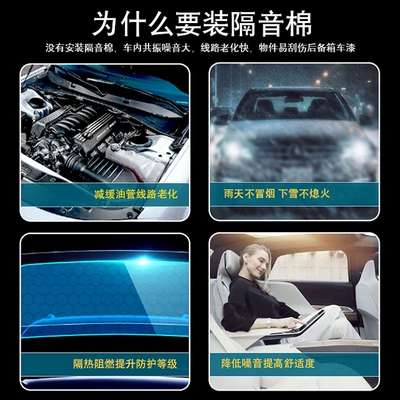 Sound Insulation Cotton, New – Car sound-absorbing cotton
