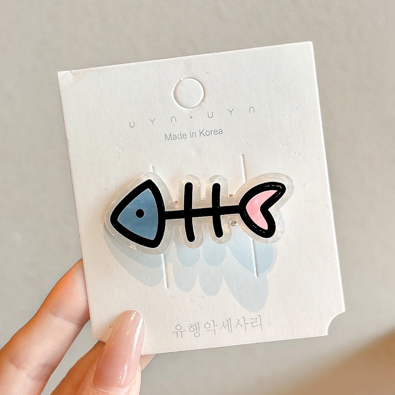 Crema ondulado punto arco clip para el cabello de la mujer adorable lateral cabello roto frisa clip de boca de pato clip para la niña clip para el cabello