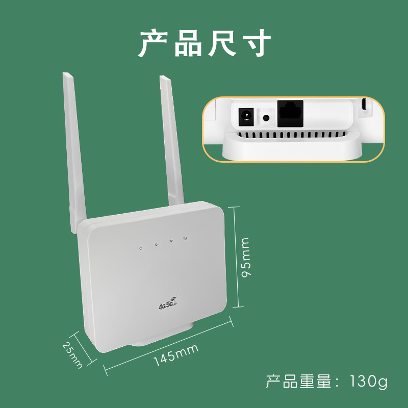 CPE106 Home 4G Router a través de la pared Wireless cpe Router WiFi router tipo de tarjeta LTE