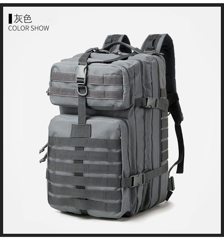 Fabricantes al por mayor de gran capacidad de montaña jungle camuflaje camping mochila de aventura mochila deportiva multifuncional mochila táctica