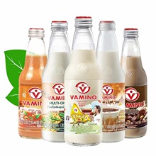 泰国进口饮料 哇米诺 超纯特浓豆奶300ml*24瓶/箱