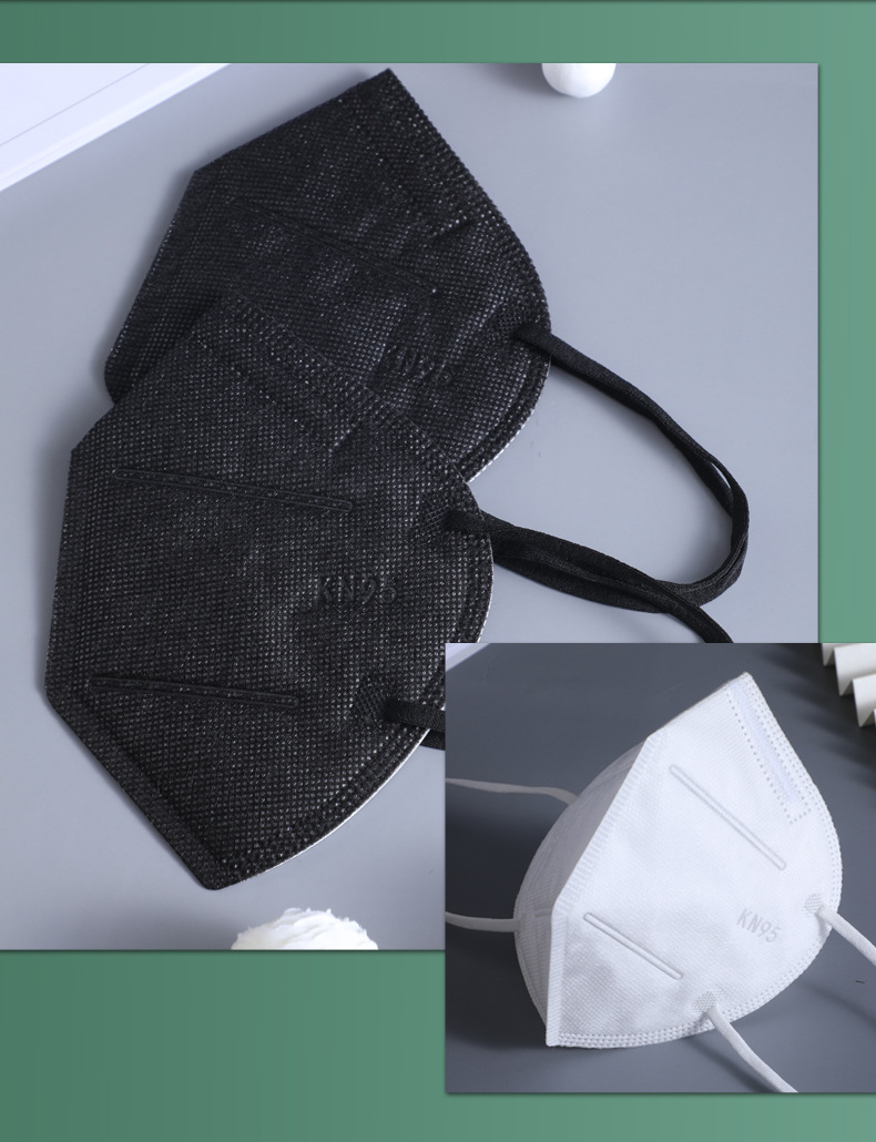 kn95口罩防尘防雾霾微颗粒一次性防护熔喷布独立包装面罩定制批发|ru