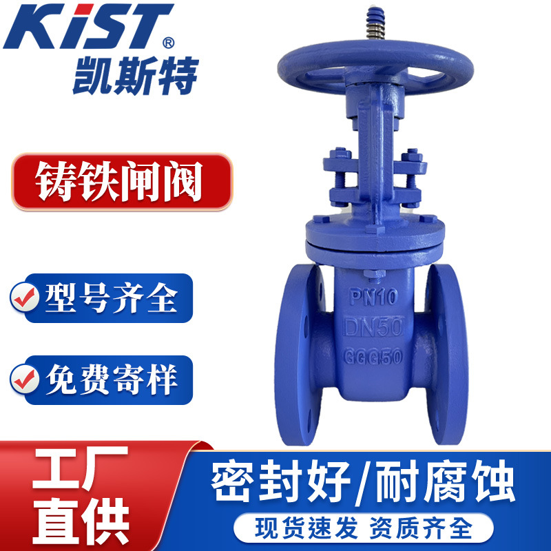 德标硬密封闸阀Z41H-16Q明杆球磨铸铁不锈钢密封闸阀DIN法兰闸阀
