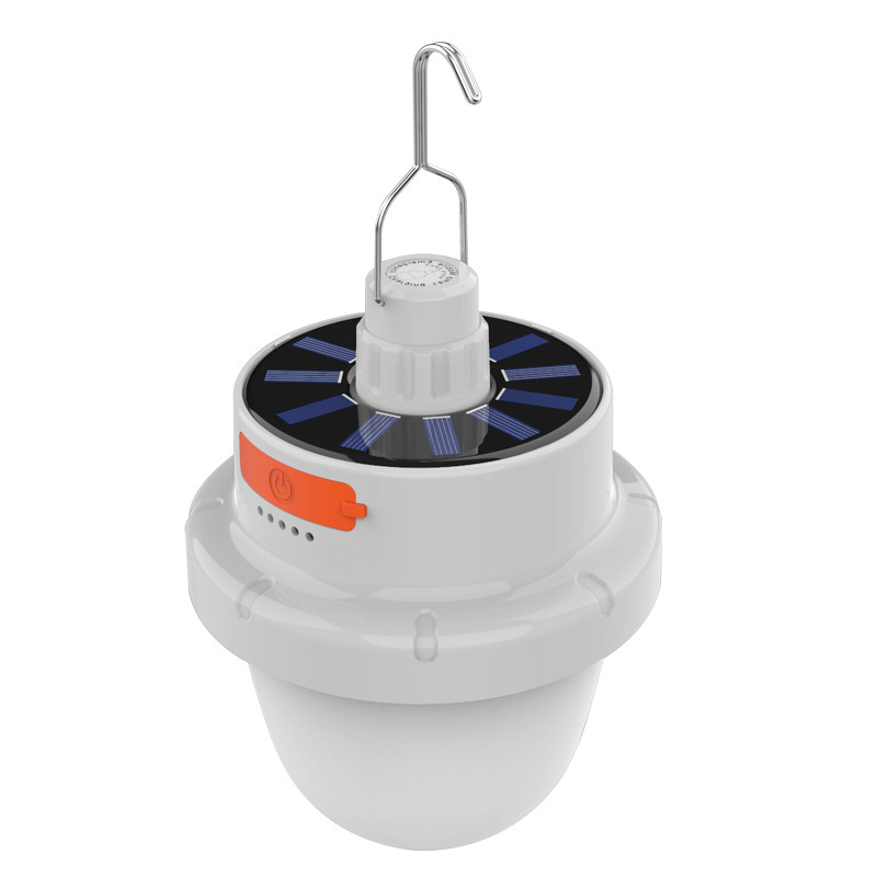 Nuevo camping luz LED multifuncional campamento al aire libre tienda de campaña luz solar carga puesto noche mercado araña