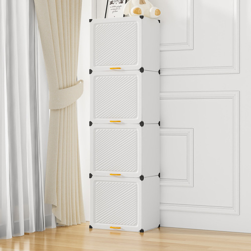 Simple wardrobe home bedroom rental room cloth assembly small apartment hanging wardrobe storage storage cabinet strong and durable