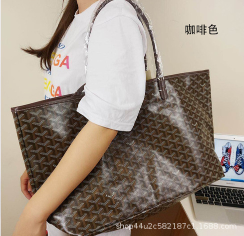 2023 nuevo perro diente bolsa de hombro portátil de lona de cuero bolsa de compras de gran capacidad carta de Las Mujeres cesta de verduras bolsa