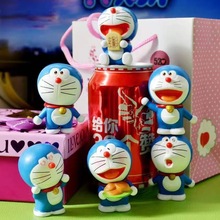 哆啦a梦手办叮当猫迷你创意玩偶可爱卡通车内摆件蓝胖子玩具礼物