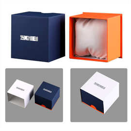 时刻美SKMEI通用电子表石英表中英文包装纸盒子 建议多拍少量备用