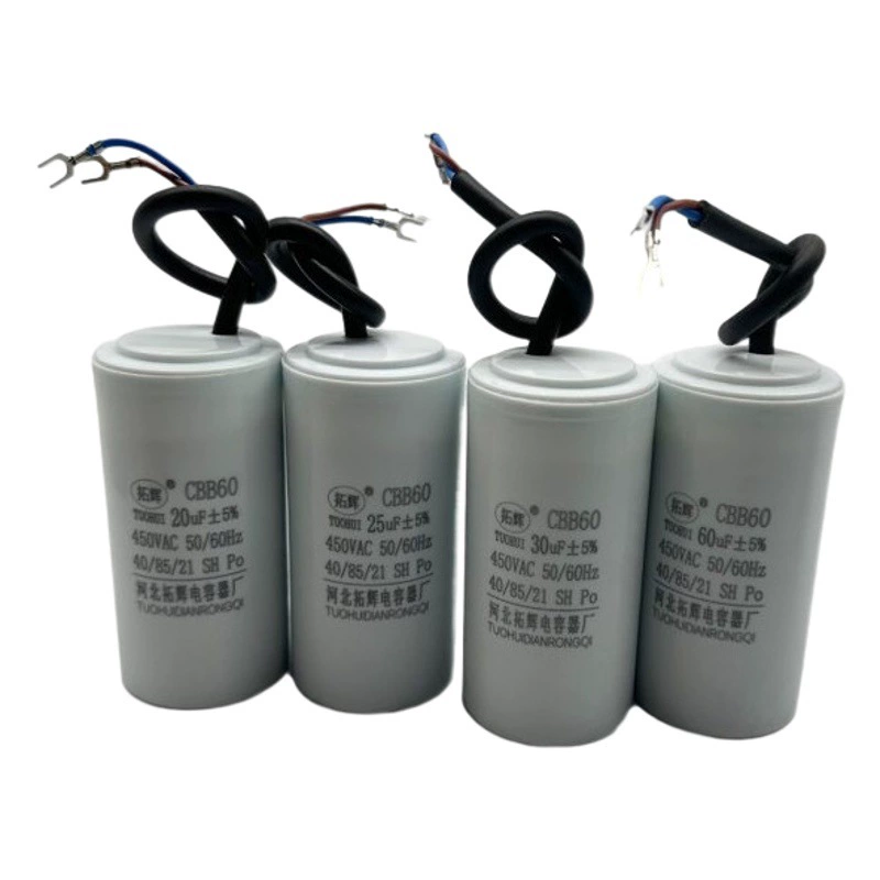 Универсальный CBB60 ходовой конденсаторный кабель двигателя Рабочий конденсаторный двигатель пусковой конденсатор водяной насос электричество