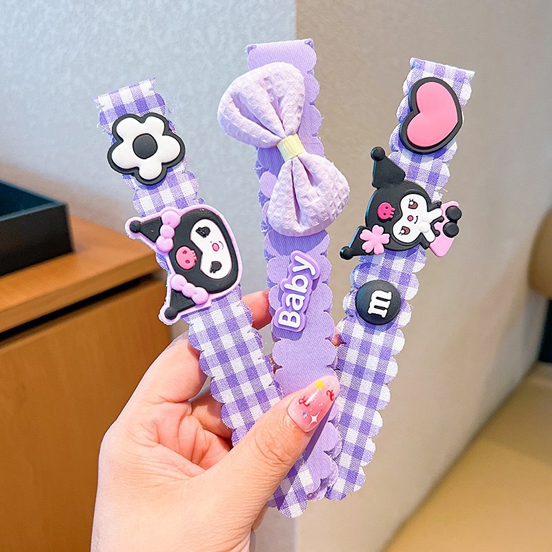 Los niños coreanos publican pegatinas mágicas de color caramelo de dibujos animados lindo y simple acabado de cabello roto artefacto Velcro de frutas