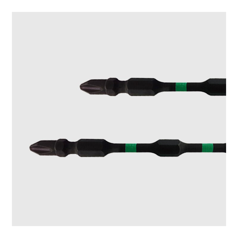 SDA SATA 59813 10 Piezas Set 6.3MM Serie 110MM Long Anti-impacto Doble cabeza de tornillo #3