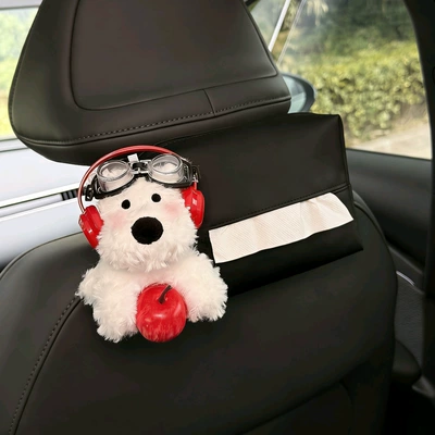 Back Tissue Holder, Seat-Mounted Car — Car tissue box/set