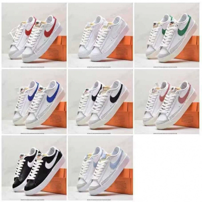 Putian Pure Original Trailblazer Кроссовки Blazer Классические белые туфли Пара Повседневная мужская и женская легкая спортивная обувь, подходящая для любого случая