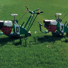 起草皮機 手推式汽油自動草坪移植機 草地畫線機 汽油鏟草機