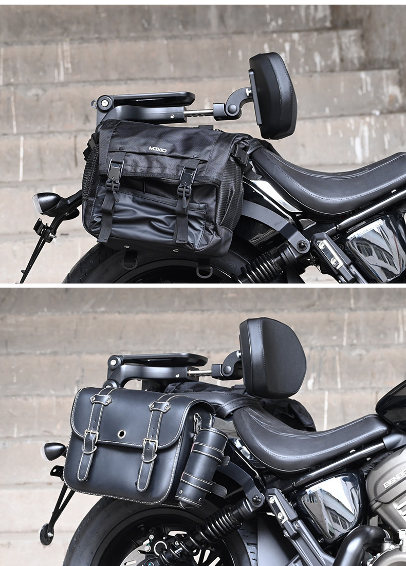 Suitable for Benda Graystone -606.999999999% off Stackable Backrest Driver's Backrest Passenger Backrest Telescopic Motorcycle Seat Lumbar Support