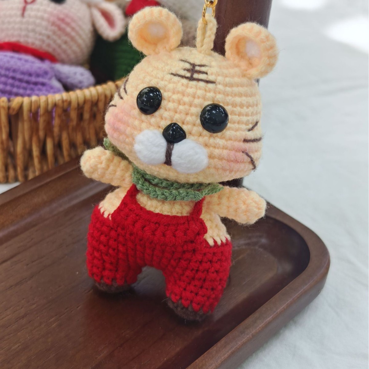 Colgante del zodiaco tejido a mano, muñeco de ganchillo hecho a mano, regalo lindo y personalizado, venta al por mayor y al por menor