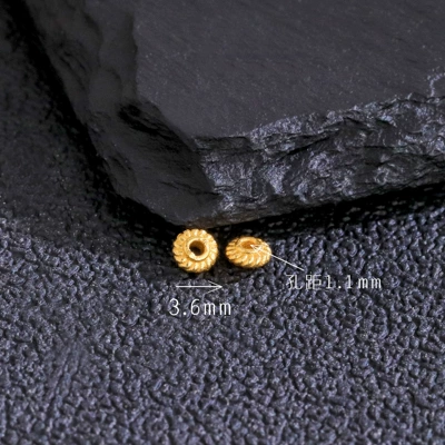 Handmade DIY Jewelry Accessories Versatile – Zərgərlik ara hissələri - twisted-wire-spacers-about-9-piecesg
