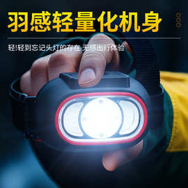 跨境爆款户外多功能可变焦长续航夜钓led灯便携防水工作灯