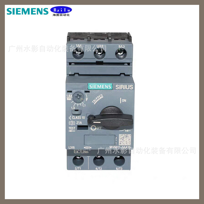 3RV6011-1CA10/3RV6011-1CA15 西门子 电机保护 断路器 1.8-2A