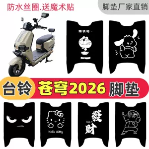 Pure Black Taillin Cangqiong 2026 modeli üçün ipək ilməli, suya davamlı ayaq paspası.