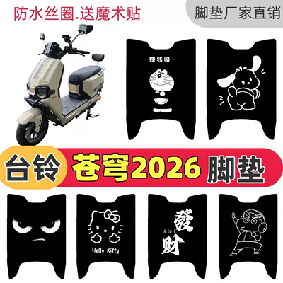 Mat, Silk Loop Foot — Electric vehicle foot mat