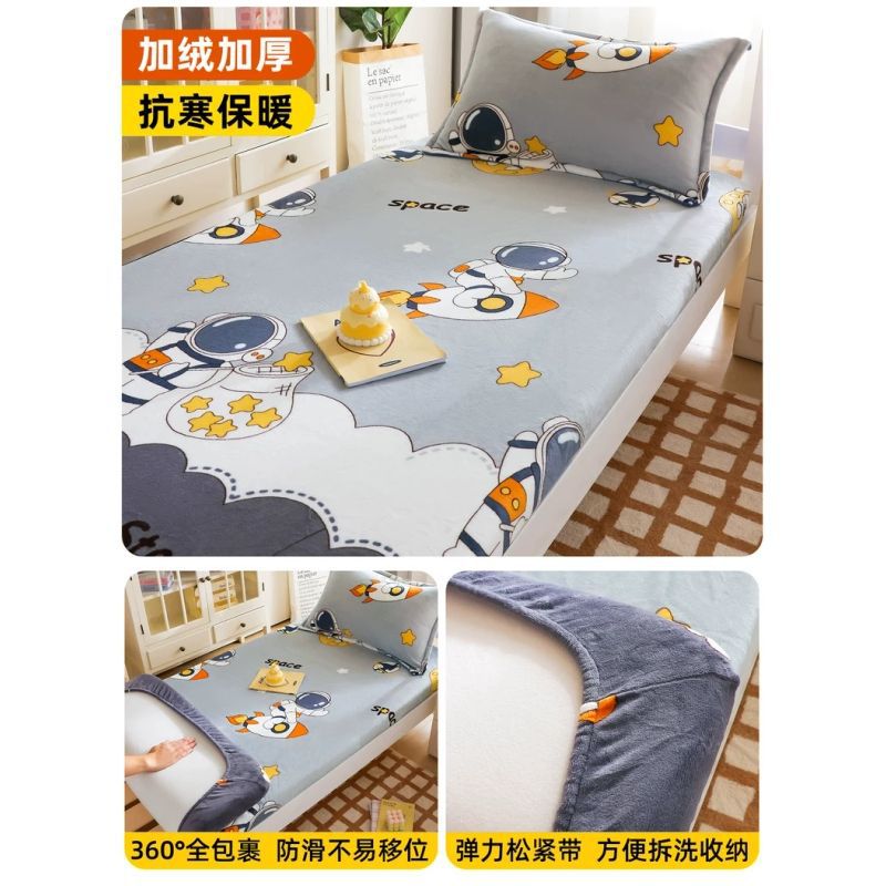 Leche cama de camisa dormitorio de estudiantes una sola pieza colchón individual alquiler doméstico colchón especial cubierta de protección colchón