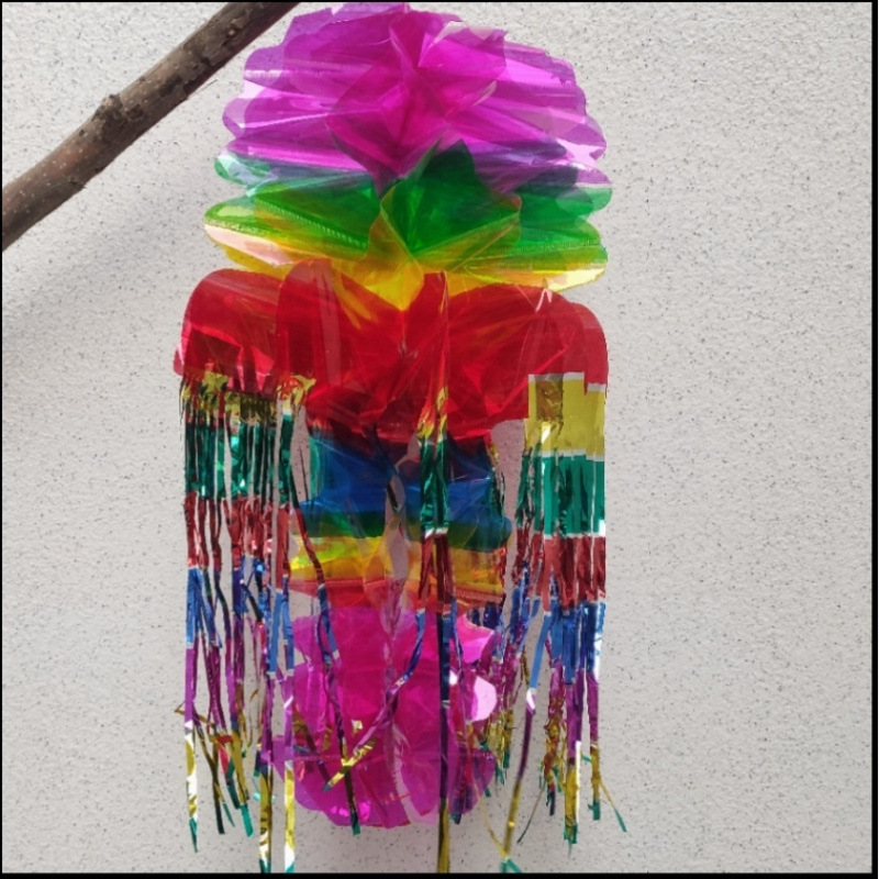 60# Rich Double Flowers [Colorful Plastic Paper]