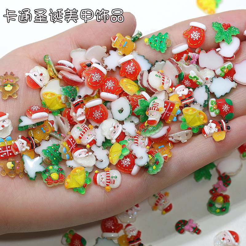 Nail Art Christmas Ornaments Wholesale Old Man Snowman Bell Cute Cartoon Nail Pack Christmas Resin Nail Art Ornaments Nail Art Christmas Ornaments Wholesale Old Man Snowman Bell Cute Cartoon Nail Pack Christmas Resin Nail Art Ornaments