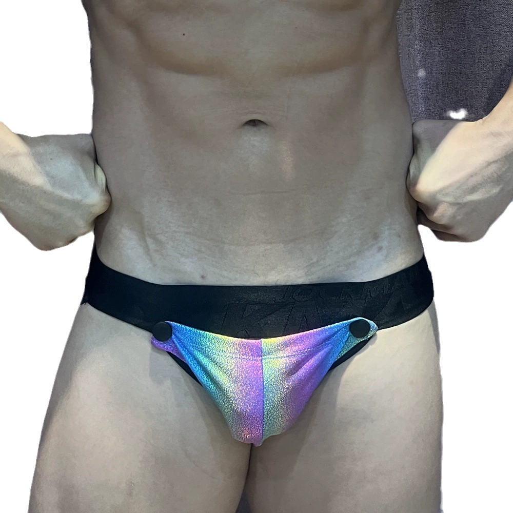Мужское сексуальное нижнее белье JOCKMAIL Перед снятием страсть, страсть жарко супер Sao, Drives Pearl Skin Pants Male