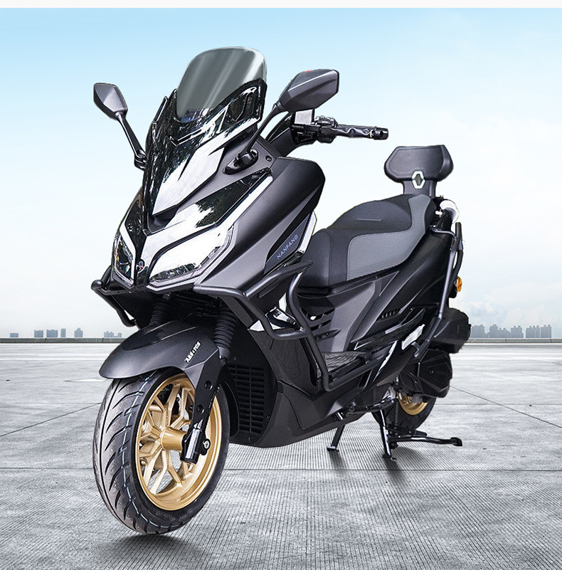 Suitable for Southern Flying Shark 150 Scooter Bumper Exhaust Bar Front and Rear Full Surround Guard Bar Anti-Fall Bar Modification Parts