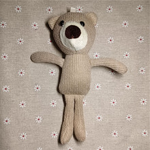 毛绒公仔娃娃玩偶毛线小熊挂件公司活动礼品淘宝网店货源现货批发