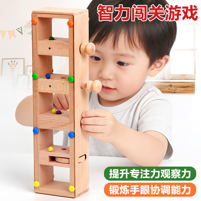Bloques de construcción para niños de 2 años de edad, niños y niñas, juegos de rompecabezas inteligentes, combinación de desmontaje, juego de puzzle