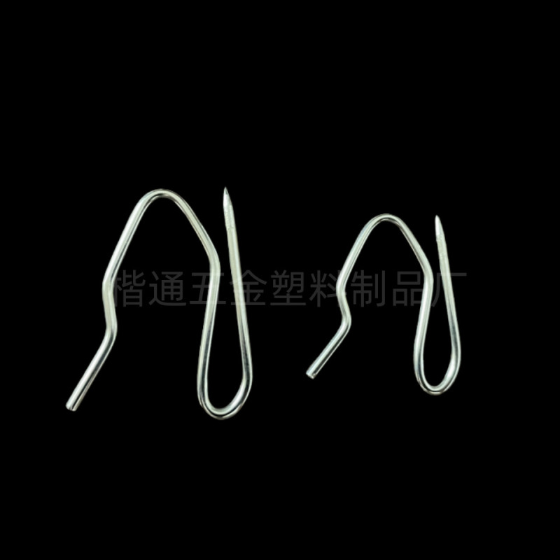 Stainless Steel Large and Small Pointed Hooks Curtain S Hooks Curtain Track Hooks Old-Fashioned Universal Curtain Hooks Manufacturer Wholesale