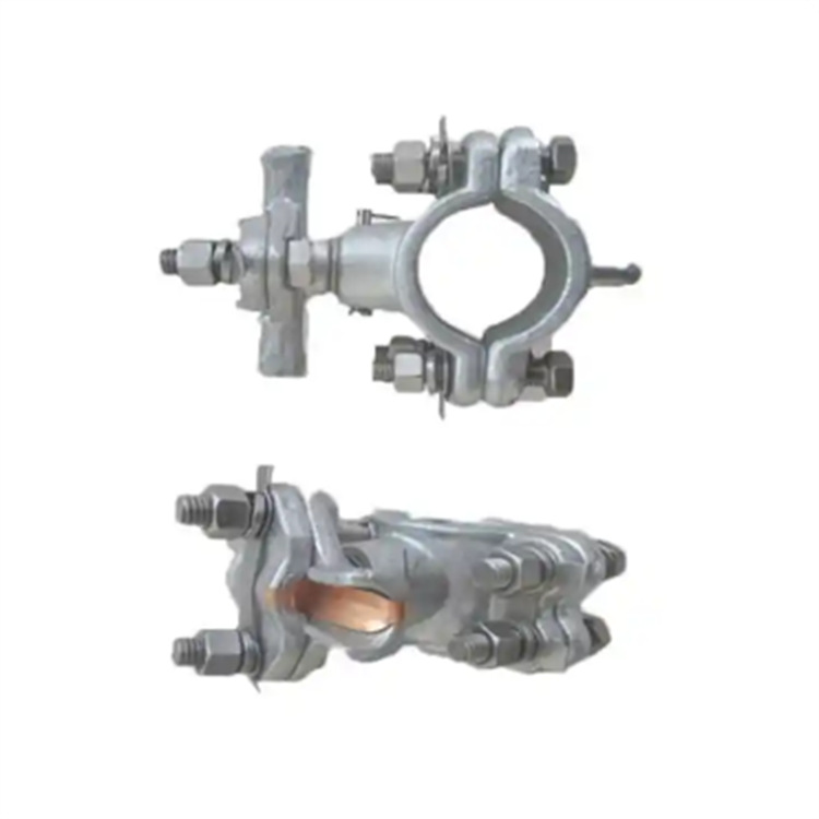 Electrificación del dispositivo de soporte de brazo de muñeca plana para acessorios de metal de red de contacto ferroviaria galvanizado en caliente de una sola ranura de soporte de cable