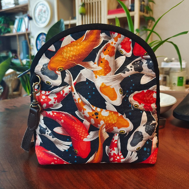 Jinhao bordado hecho a mano DIY material bolsa tela bordada mensajero bolsa de almacenamiento de producción creativa bolsa de cosméticos image 32