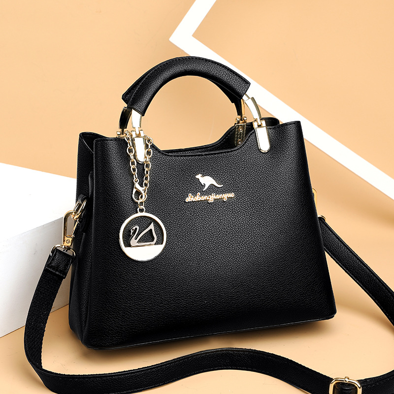 Popular popular en línea bolso de lujo ligero de alta calidad de múltiples capas de cuero suave de moda todo fósforo de moda elegante hombro bolsa de mensajero