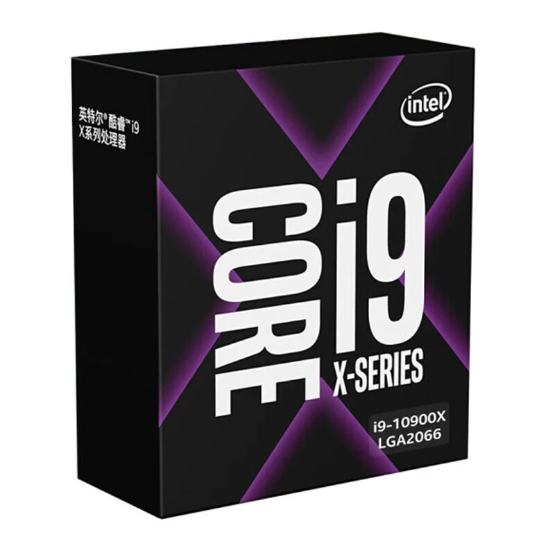 Совместимо с ПК Intel 10-го поколения Core i9-10900X в коробке/без коробки планшетный процессор CPU