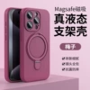 Plum color [silica gel magnetic holder with fine holes]
