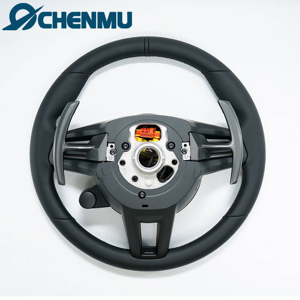 Modified 992 Steering Wheel with SC Component for Porsche Cayenne Panamera 911 Cayman Boxster 718