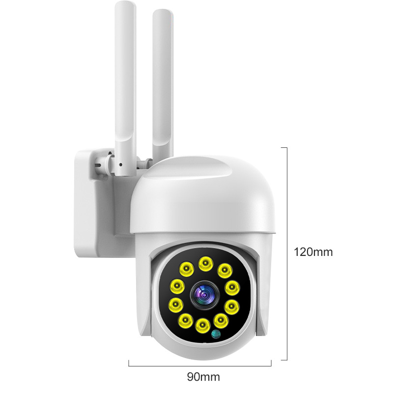 tuya graffiti inteligente WiFi teléfono móvil monitor remoto cámara impermeable casa bola máquina cámara HD