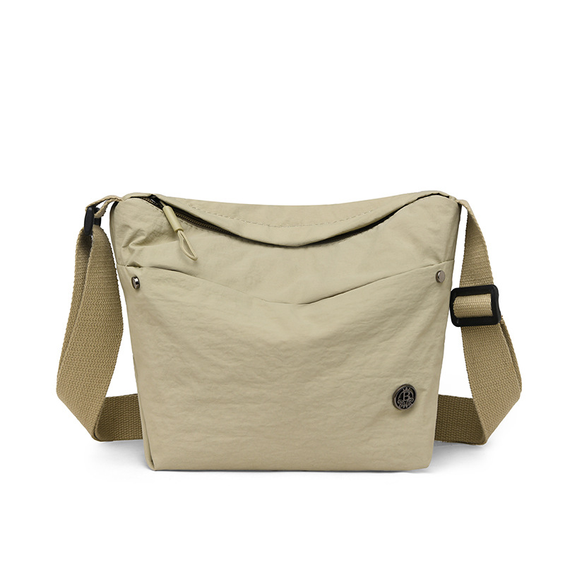 Cross-border 2024 nuevo bolso de tela explosivo temperamento de moda bolso de mensajero casual otoño e invierno bolso femenino de gran capacidad para desplazamientos