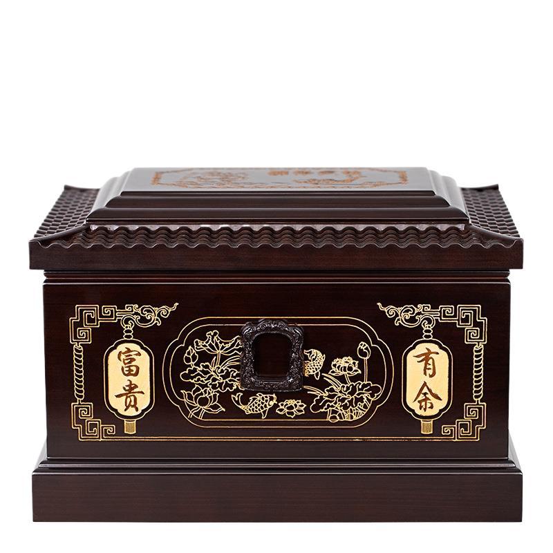 骨灰盒 殡葬用品 实木 黑檀木花梨木防腐防潮防蛀骨灰盒厂家直销